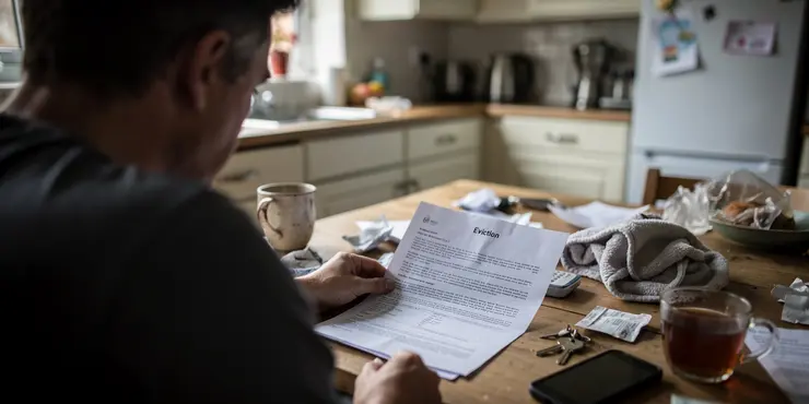 Does filing for bankruptcy stop an eviction?