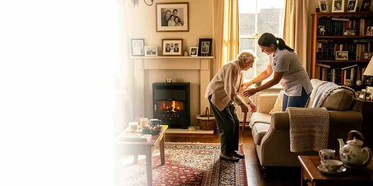 Does live-in care include medical services?