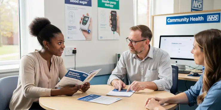 Does pregnancy affect NHS diabetes technologies eligibility access?