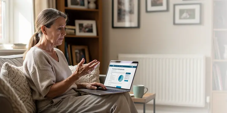 Does the NHS have an online symptom checker for menopause?