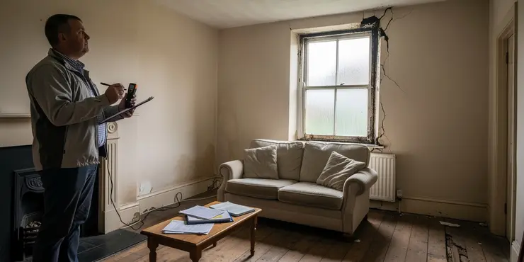 Does the surveyor's report cover environmental risks?