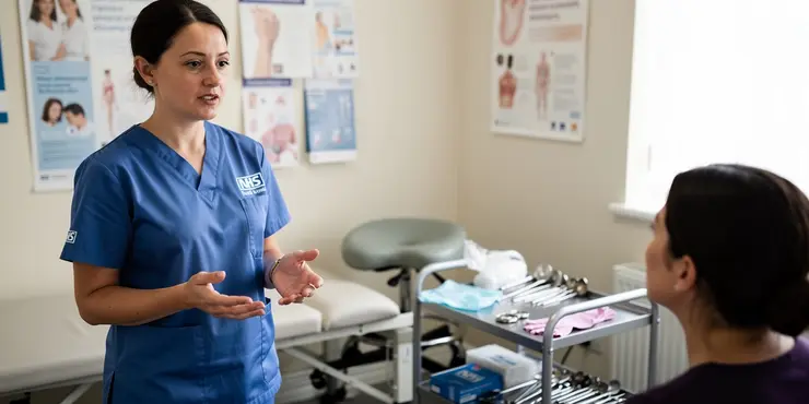 Does the womb lining test require any special preparation?