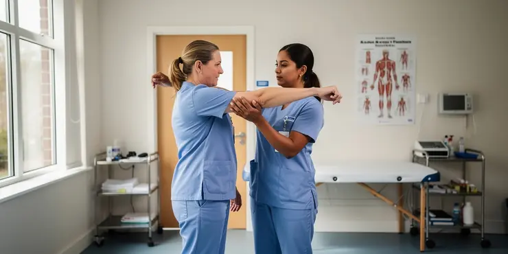 Frozen Shoulder Anterior Shoulder Stretch