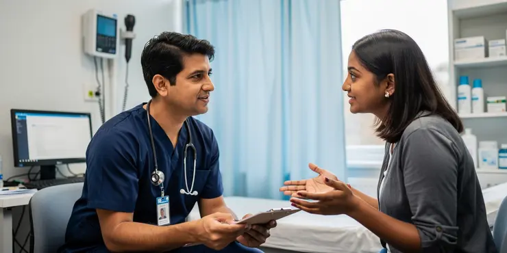 Harshi’s learning disability annual health check and health action plan