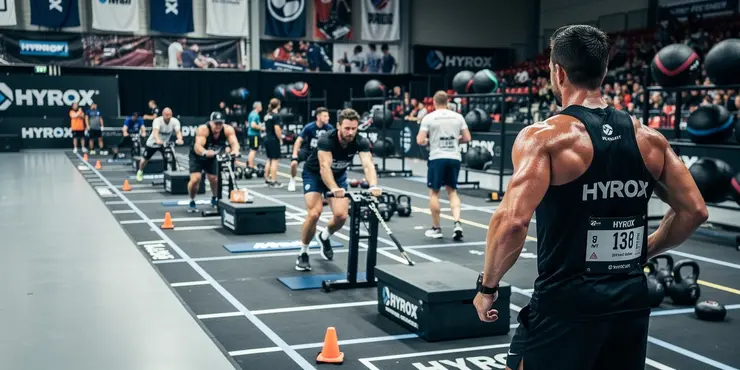 How are Hyrox competitions structured?