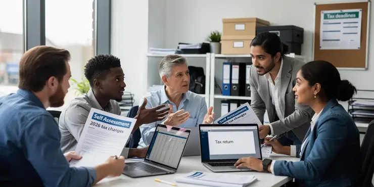 How are self-assessment taxpayers affected by the 2026 changes?
