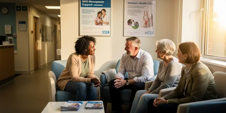 How can I discuss menopause symptoms with my healthcare provider?