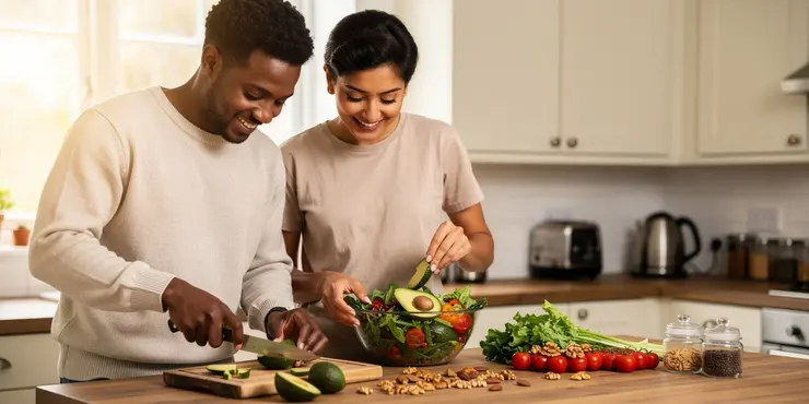 How can I ensure I'm getting enough healthy fats each day?