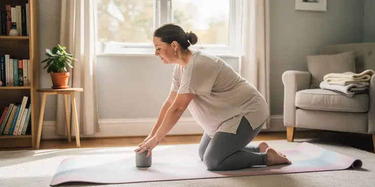 How can I ensure safety during pregnancy exercises?