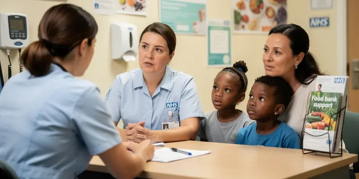 How can I find a food bank near me?