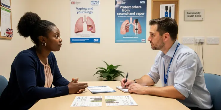 How can I protect others from secondhand vapor exposure?