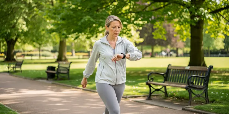 How can I track my walking progress?