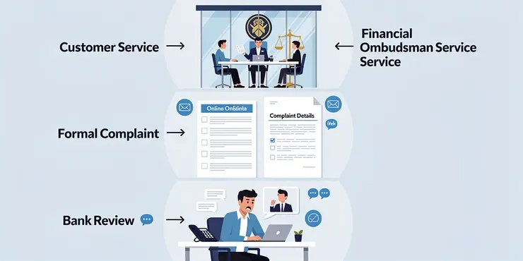 How can disputes over banking fees be resolved effectively?
