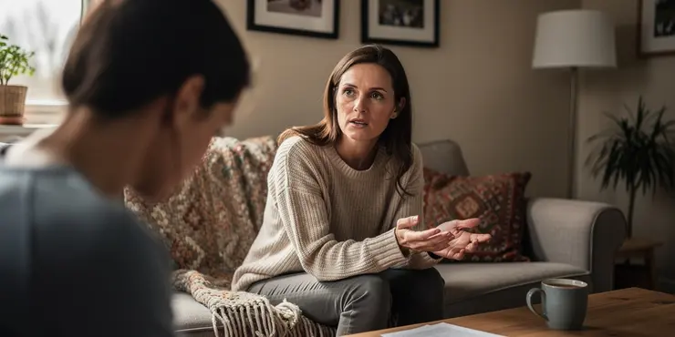 How can family and friends support someone with health-related anxiety?