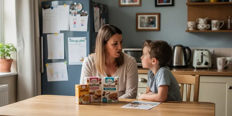 How can nut allergies be managed?