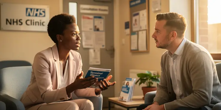 How can terminal illness support for family help with end-of-life planning?