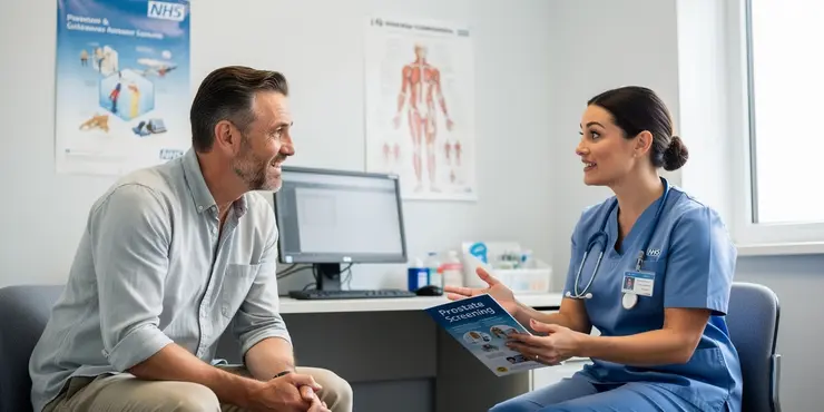 How do I apply for prostate screening?