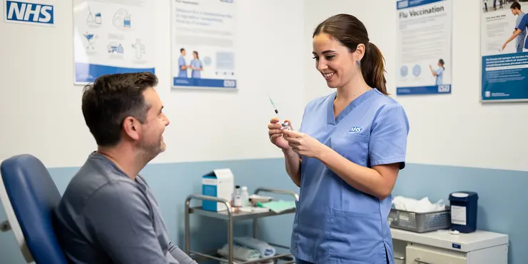 How do I book an appointment for the flu vaccine?