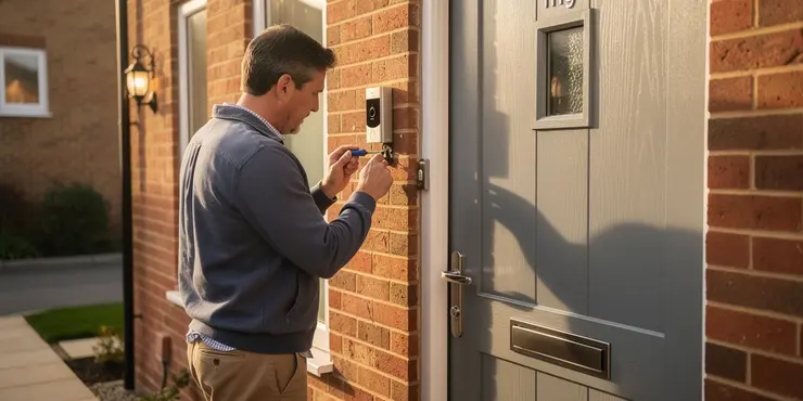 How do I install a Ring Doorbell Camera?