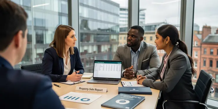 How do I report and pay Capital Gains Tax on property disposals?