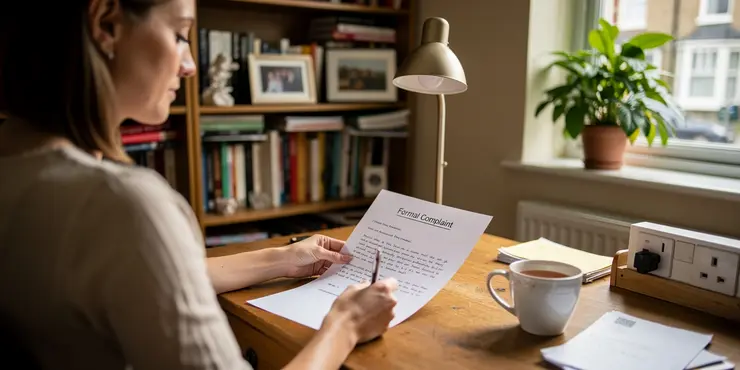 How do I write a misleading marketing complaints poor customer treatment complaint letter?