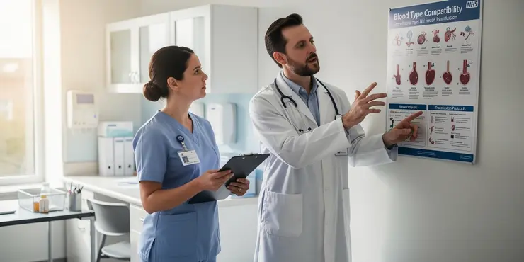 How do doctors determine how much blood is needed for a transfusion?