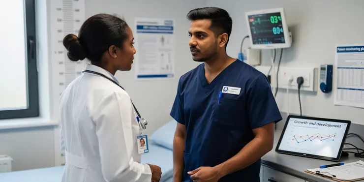 How do doctors monitor children on puberty blockers?