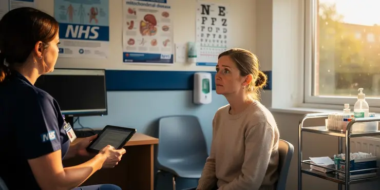 How do genetic mutations cause mitochondrial disease?