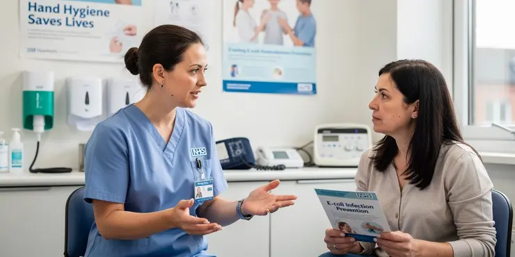 How do people get infected with E. coli?