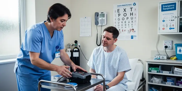 How do you know if a defibrillator is required?