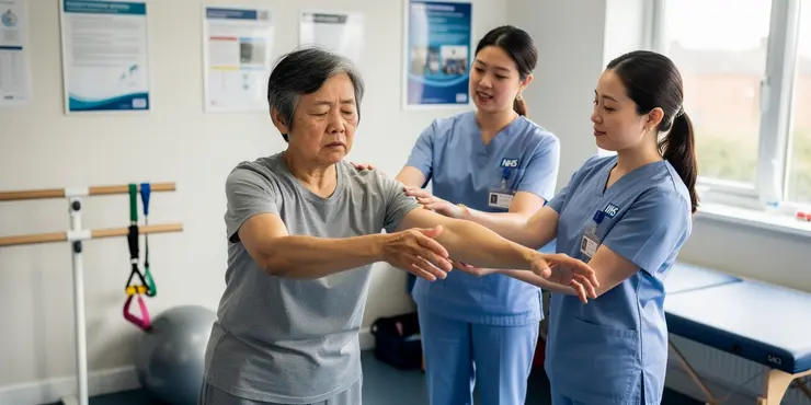 How does Huntington's disease affect movement?