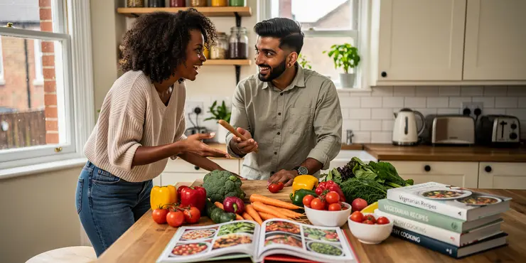 How does a vegetarian diet reduce cancer risk?