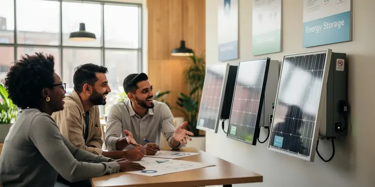 How does battery storage affect unused solar energy disposal?