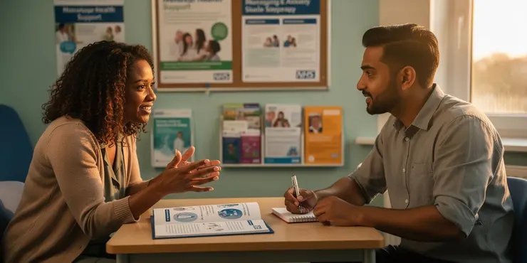 How does cognitive-behavioral therapy help with health-related anxiety?