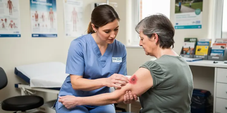 How does flesh-eating disease spread?