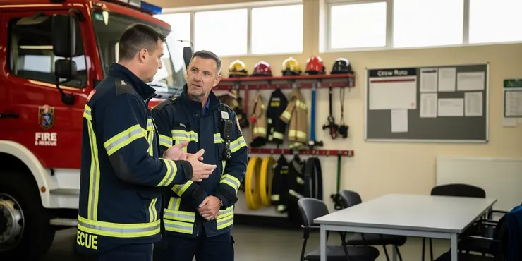 How does leaving the fire service before pension age affect my benefits?