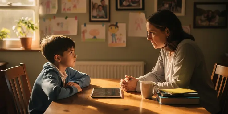 How important is family involvement in identifying grooming behaviors?