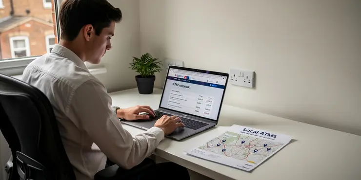 How important is it to consider the bank's ATM network when switching?