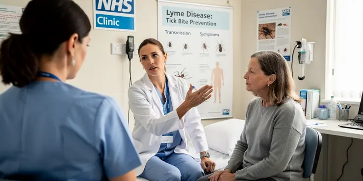 How is Lyme disease transmitted?