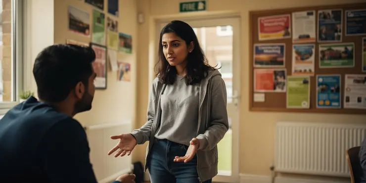 How is the success of the social media ban measured?