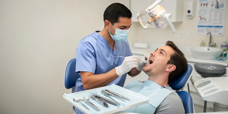 How is tooth decay diagnosed?