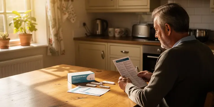 How long does it take to get results from a home colorectal cancer test?