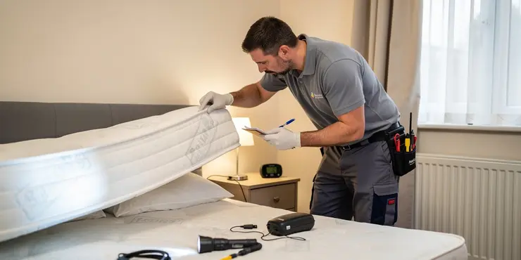 How much does professional bed bug extermination cost in the UK?