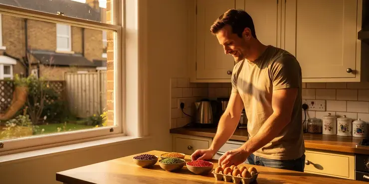 How much protein do low-cost protein sources UK usually provide?
