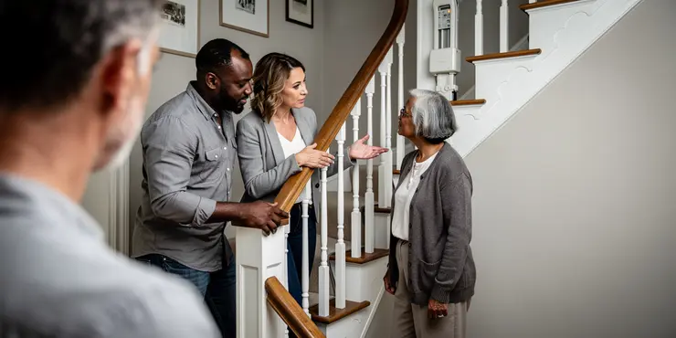 How much space does a stair lift need?