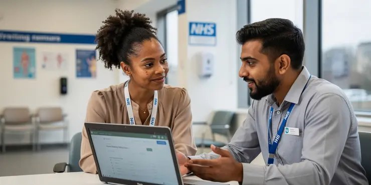 How often are operation waiting times updated?