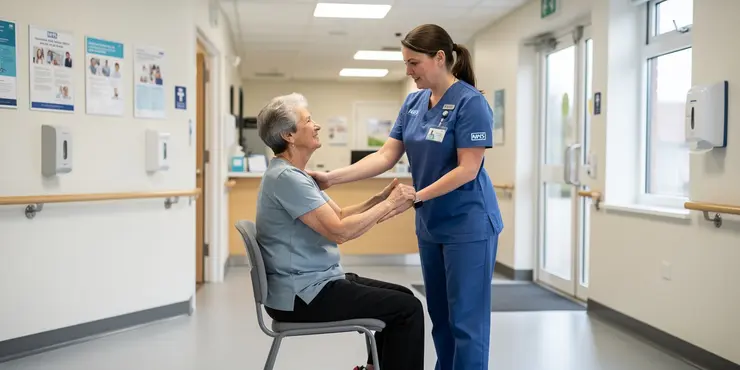 How physically demanding is a career in NHS nursing?