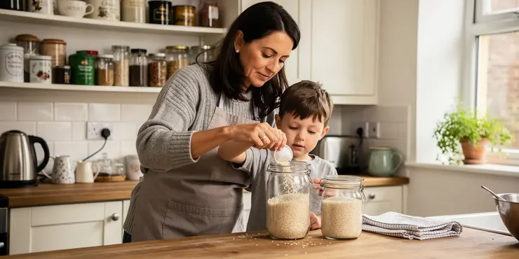 How should I store rice to prevent it from going bad?