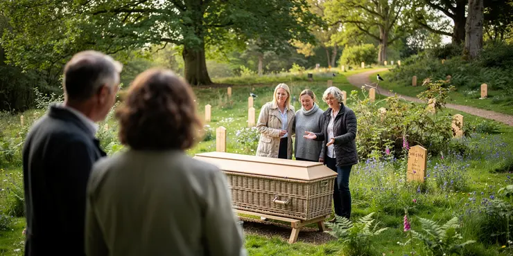 Is embalming allowed in natural burials?