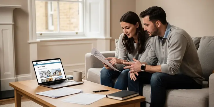 Is it possible to get a refund for the surveyor's report if I decide not to buy the house?